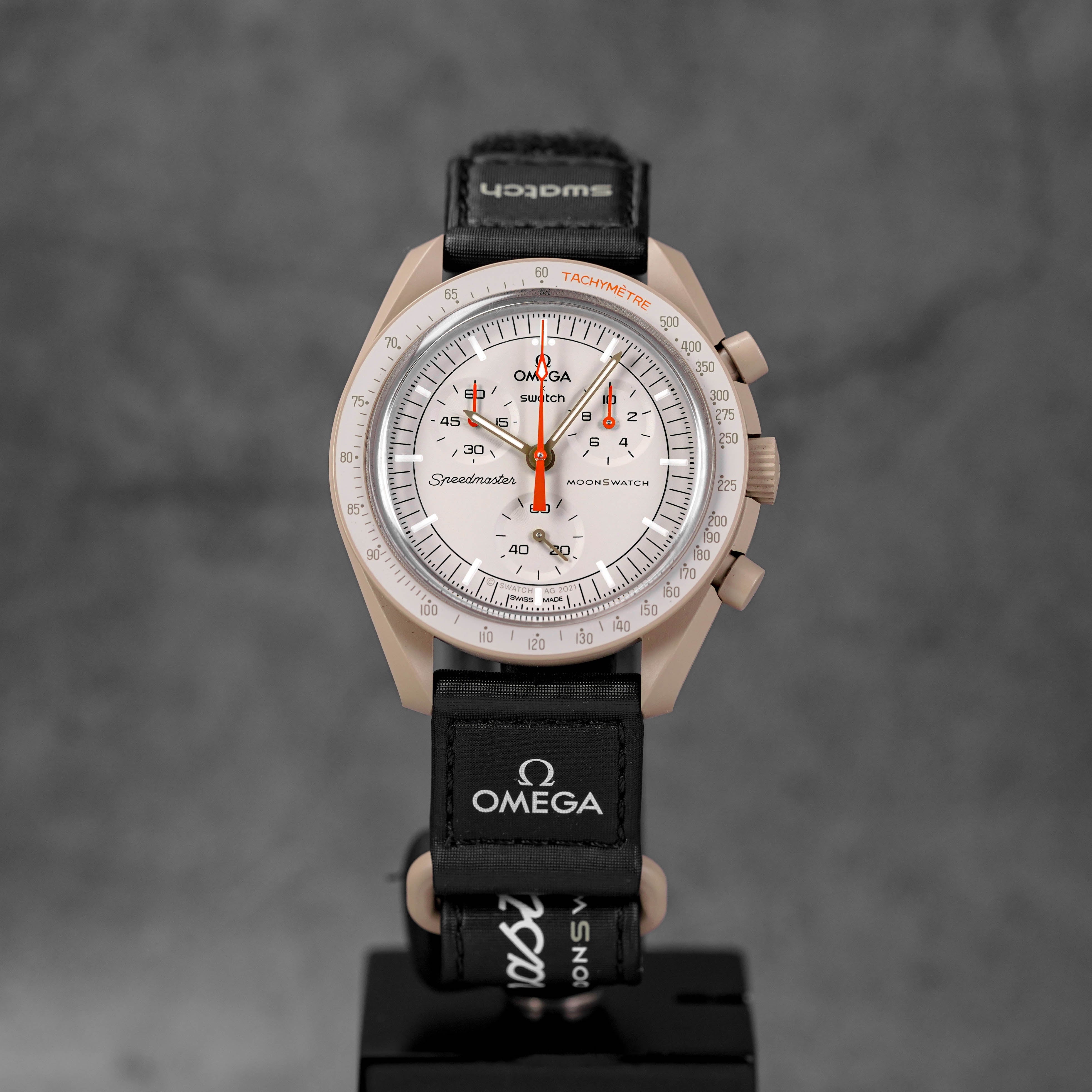 OMEGA×swatch jupiter Omega x Swatch - Mission to Jupiter – Pendulum Relojoaria