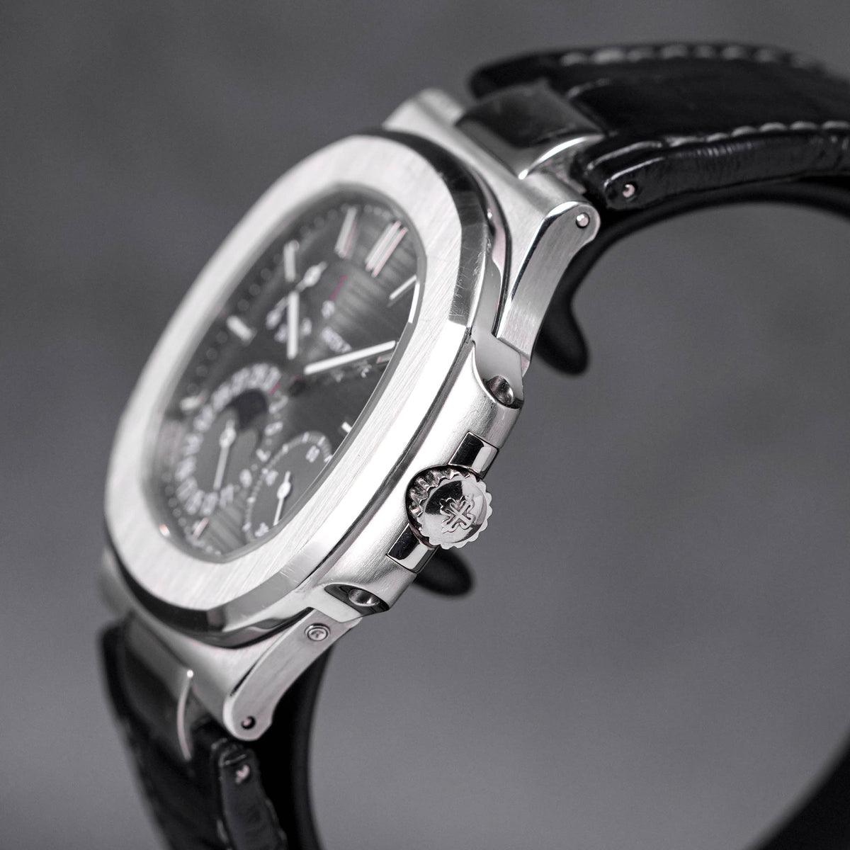 NAUTILUS 5712G MOONPHASE WHITEGOLD GREY DIAL (2014)