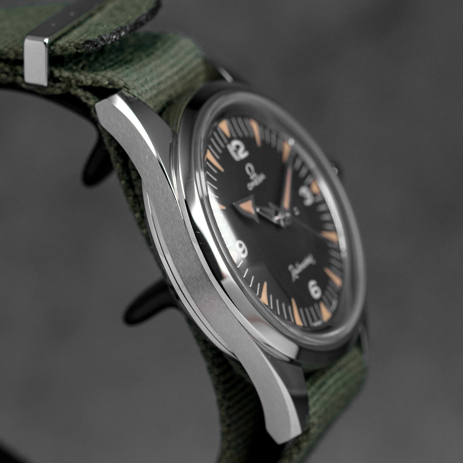 SEAMASTER RAILMASTER BLACK DIAL NATO STRAP LIMITED EDITION (WATCH ONLY)