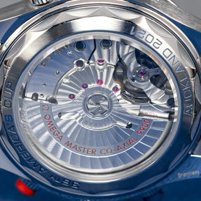 SEAMASTER DIVER 300M AMERICA'S CUP CHRONOGRAPH BLUE DIAL (2022)
