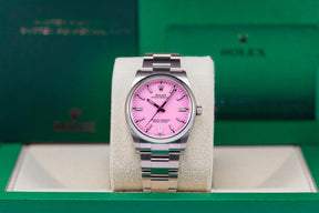 OYSTER PERPETUAL 36MM PINK DIAL (2021)