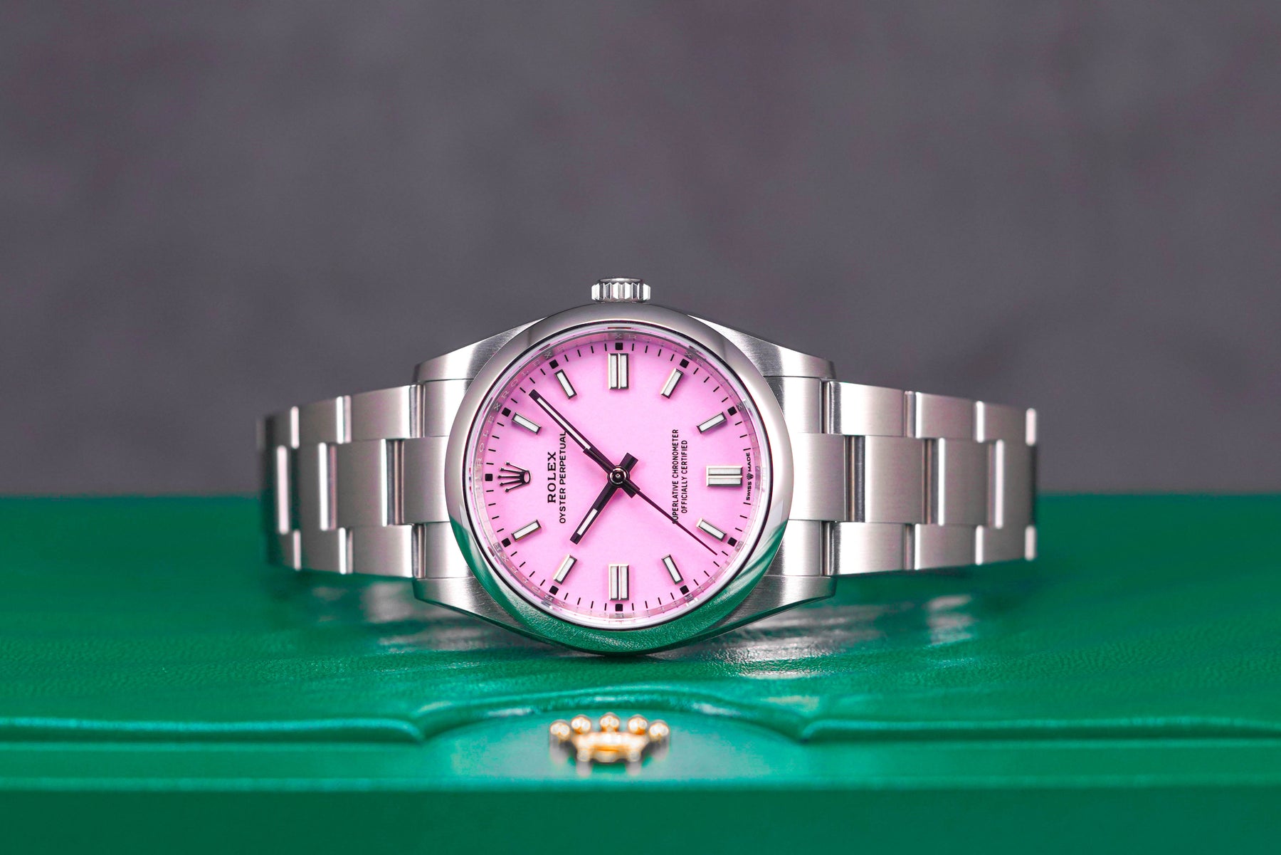 OYSTER PERPETUAL 36MM PINK DIAL (2021)