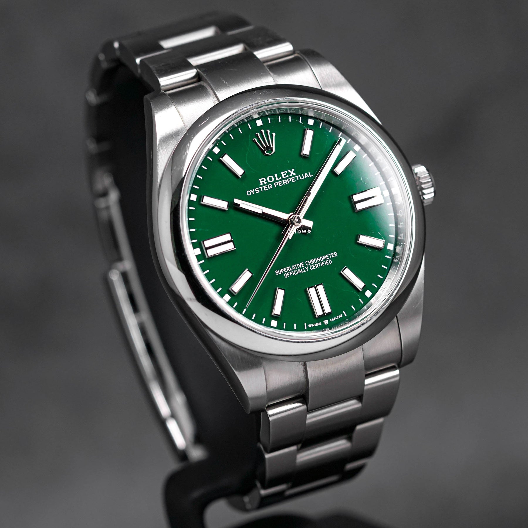 OYSTER PERPETUAL 41MM GREEN DIAL (2021)