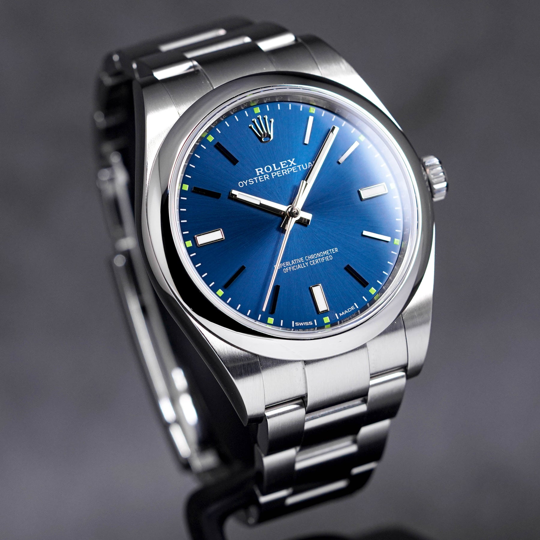 OYSTER PERPETUAL 39MM BLUE DIAL (2016)