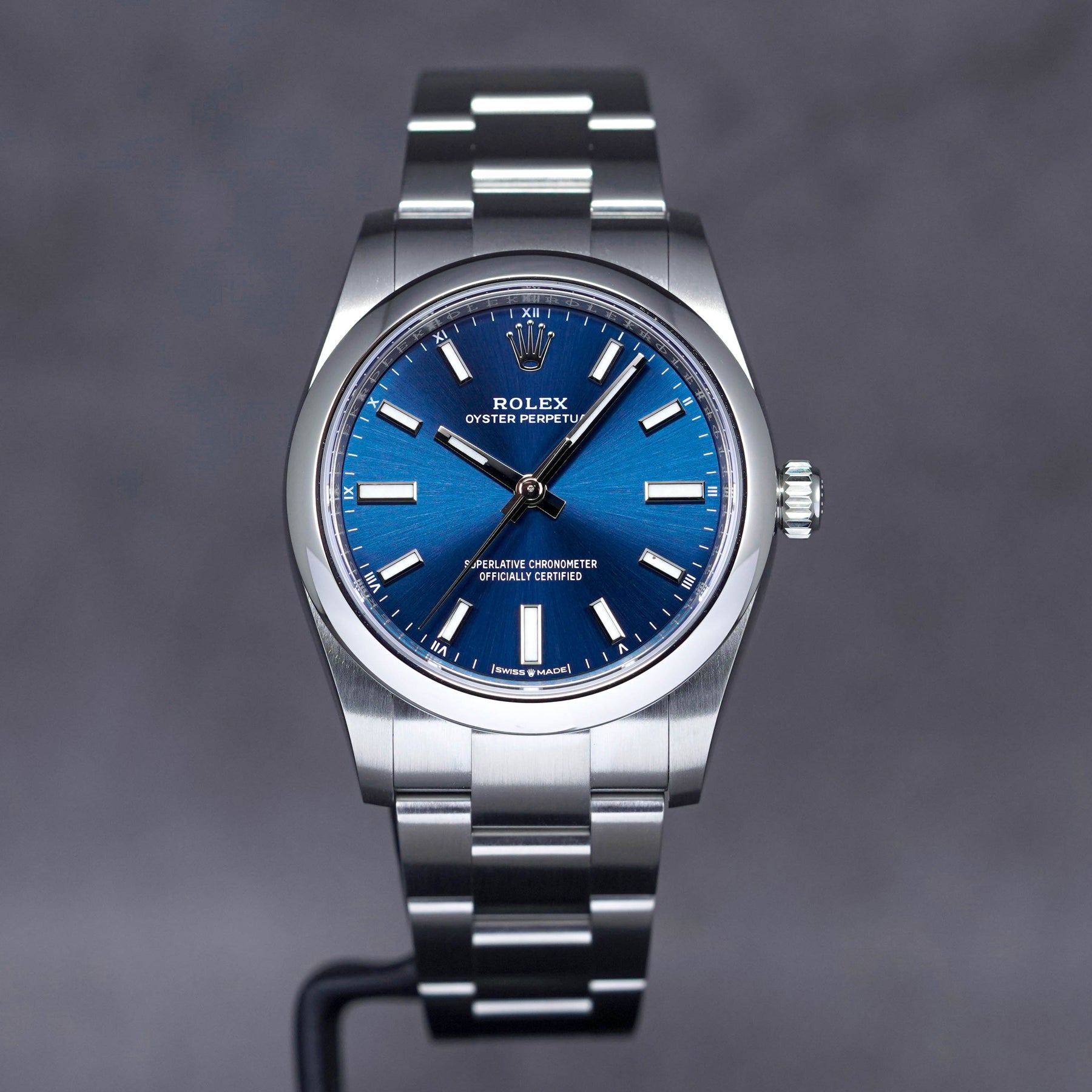 OYSTER PERPETUAL 34MM BLUE DIAL (2022)