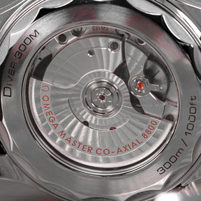 SEAMASTER DIVER 300M TWOTONE SEDNA GOLD BLACK DIAL RUBBER STRAP (2021)