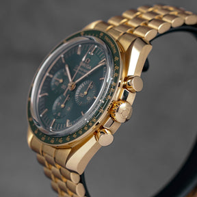 SPEEDMASTER MOONWATCH MOONSHINE GOLD GREEN DIAL (2023)