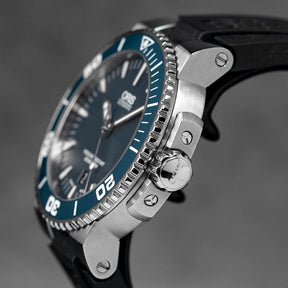 AQUIS DATE BLUE DIAL (WATCH ONLY)