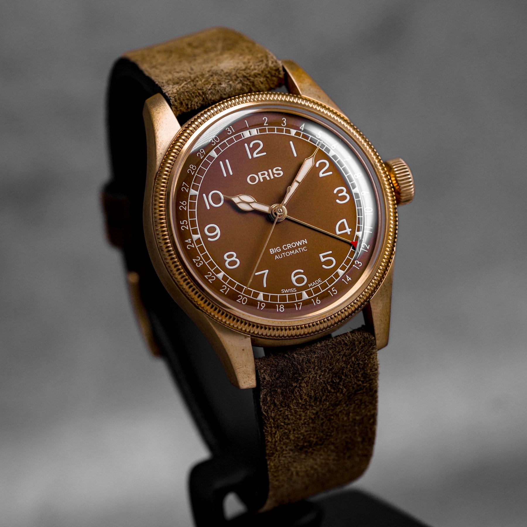 Harga Oris Big Crown Bronze Pointer Date