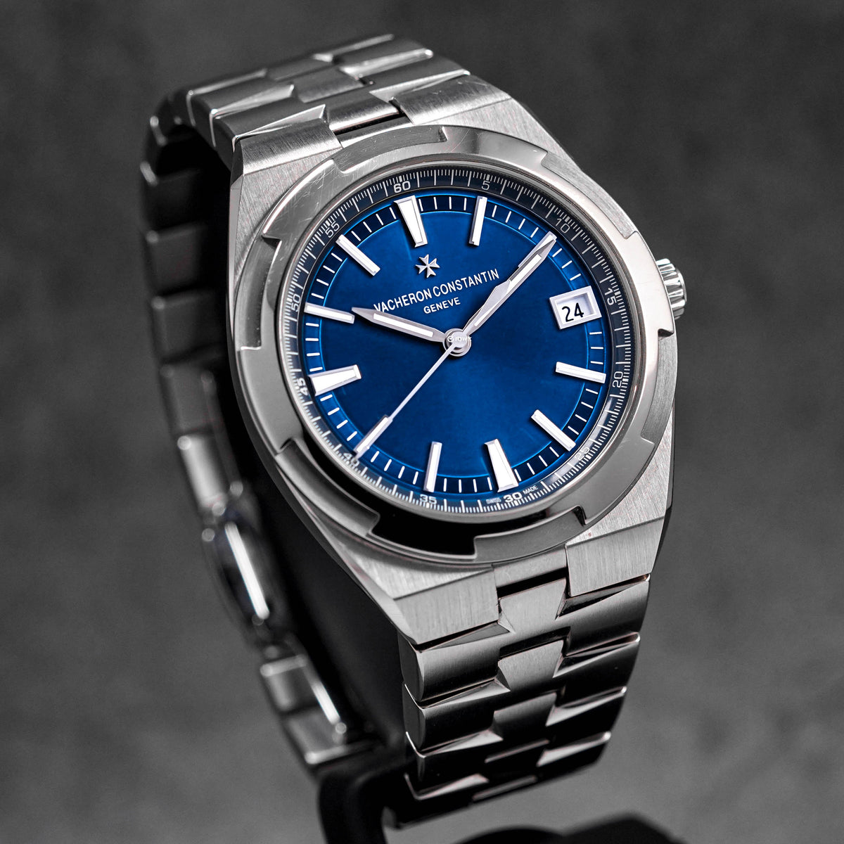 Overseas Blue Dial