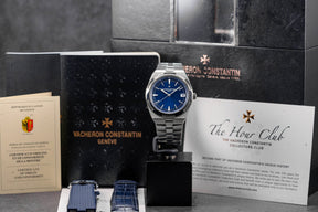 Overseas Blue Dial