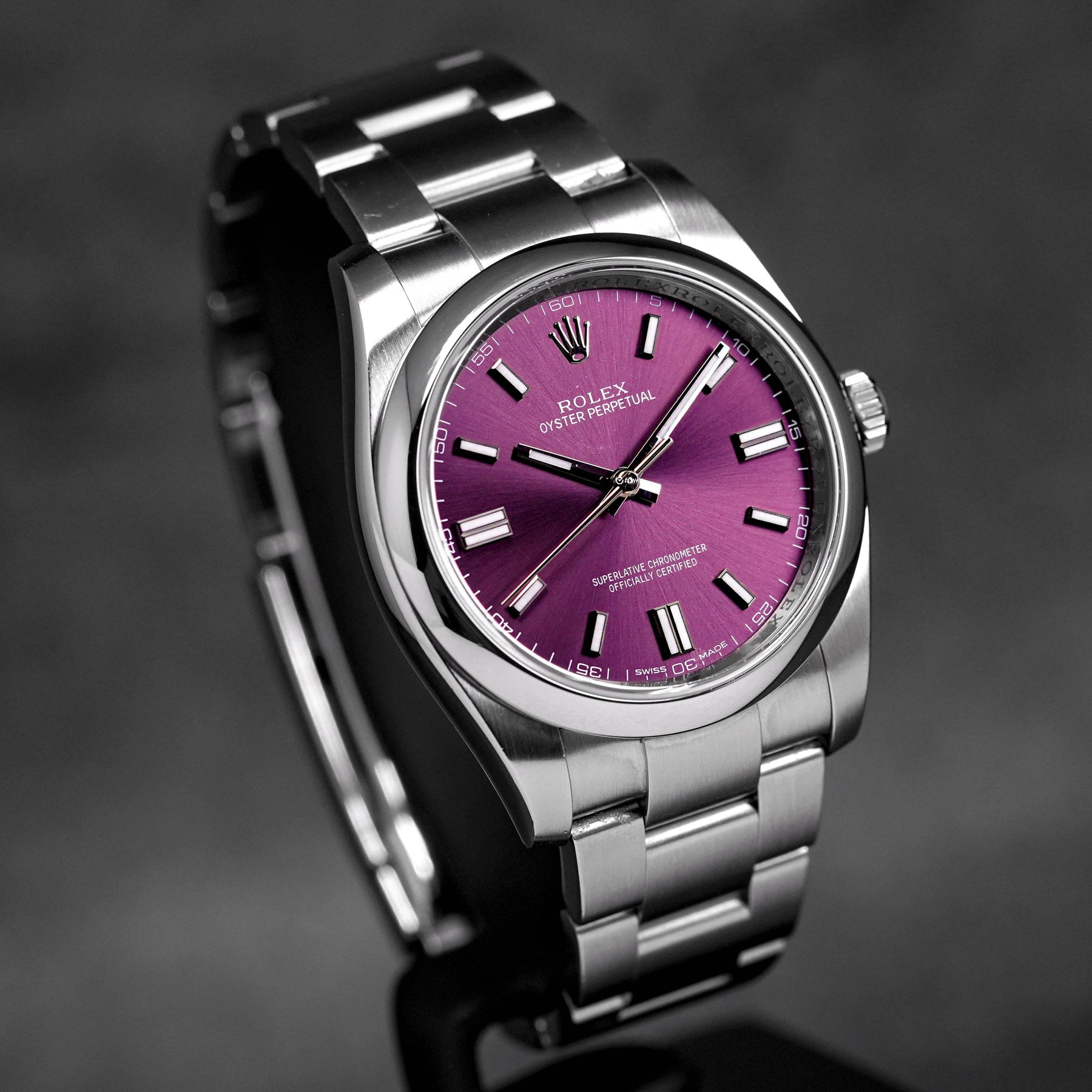 Oyster Perpetual 36 Purple Indonesia