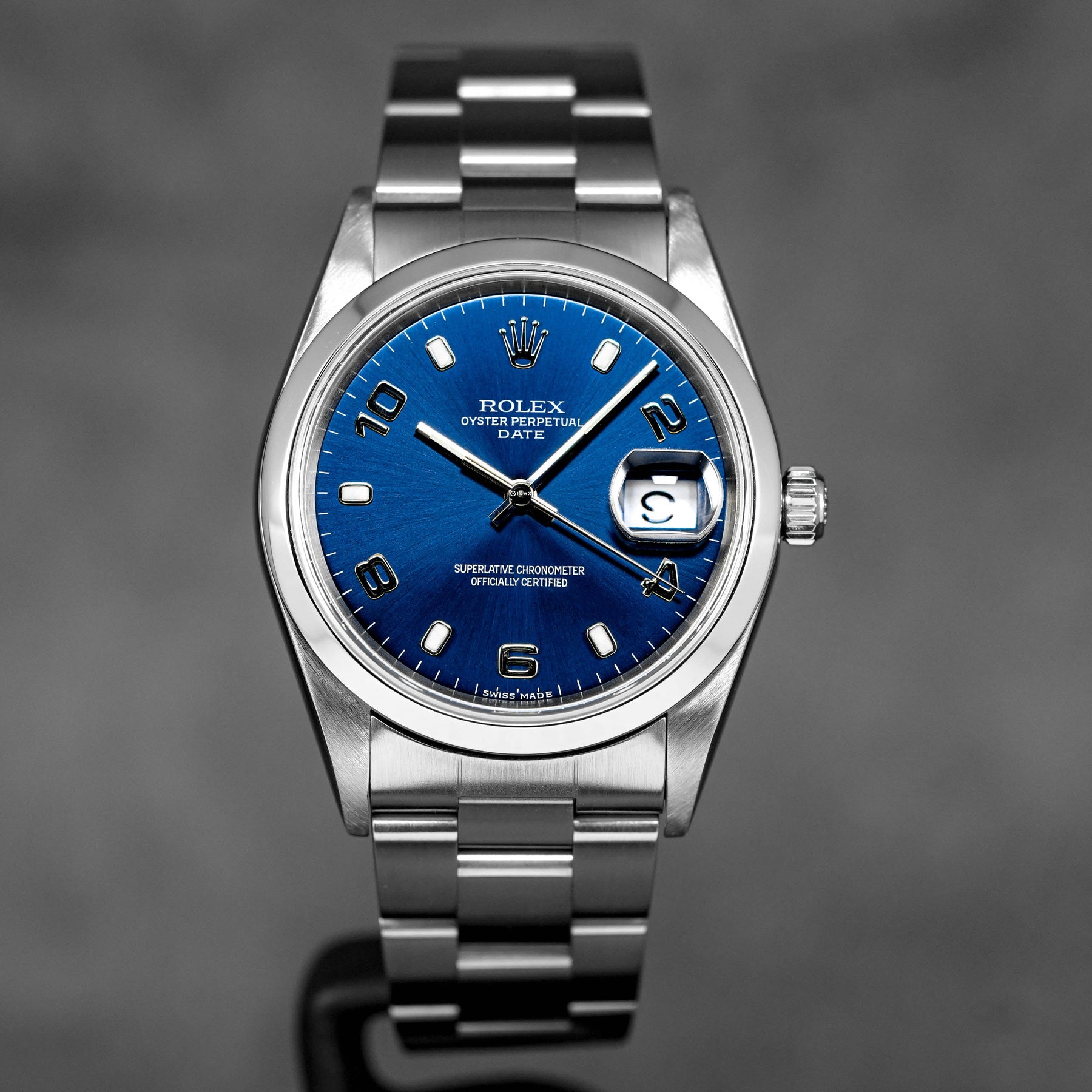 Oyster Perpetual Date Blue Indonesia