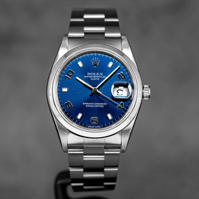 Oyster Perpetual Date Blue Indonesia