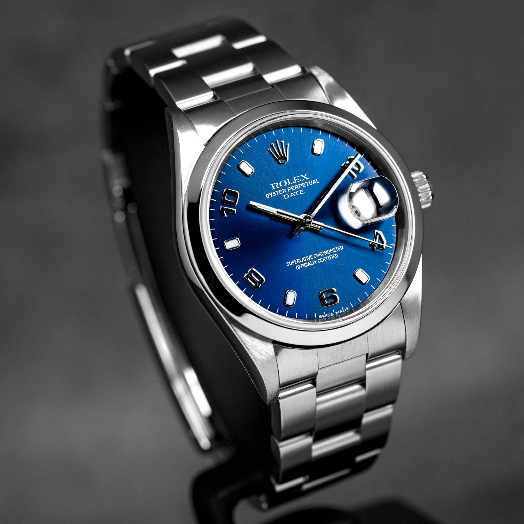 Oyster Perpetual Date Blue Indonesia