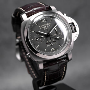 LUMINOR 1950 8 DAYS GMT CHRONOGRAPH MONOPULSANTE TITANIUM PAM 311 (2014)