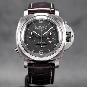 LUMINOR 1950 8 DAYS GMT CHRONOGRAPH MONOPULSANTE TITANIUM PAM 311 (2014)
