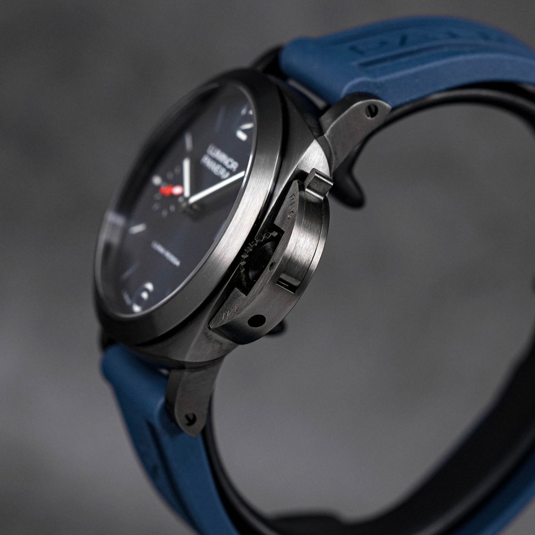 LUMINOR QUARANTA LUNA ROSSA STEEL DLC BLUE DIAL PAM 1408 (2023)