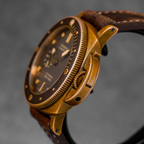 SUBMERSIBLE BRONZO 47MM BROWN DIAL PAM 968 (2020)