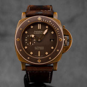 SUBMERSIBLE BRONZO 47MM BROWN DIAL PAM 968 (2020)