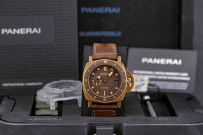 SUBMERSIBLE BRONZO 47MM BROWN DIAL PAM 968 (2020)