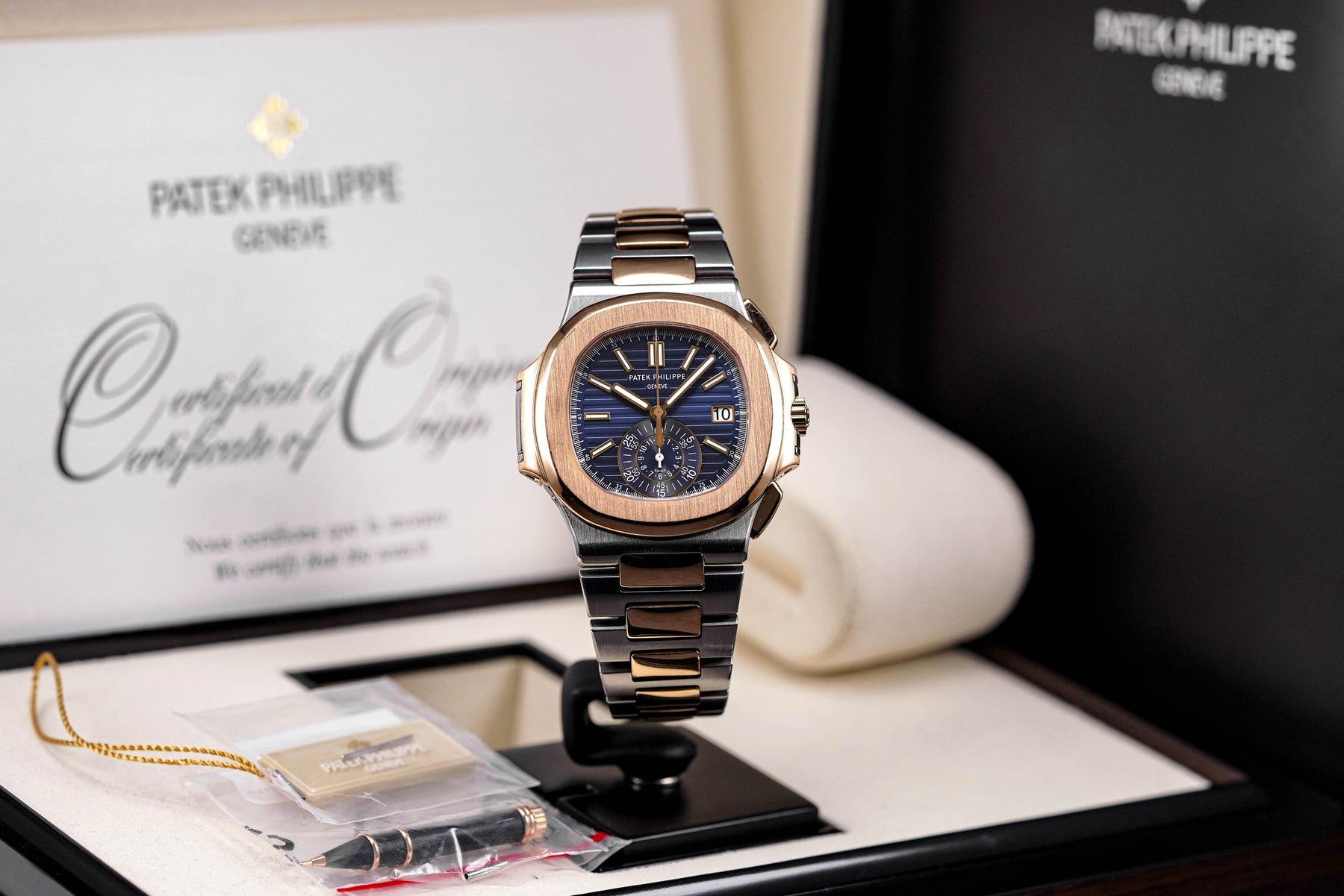 PATEK PHILIPPE NAUTILUS FLYBACK CHRONOGRAPH 5980 1AR TWOTONE