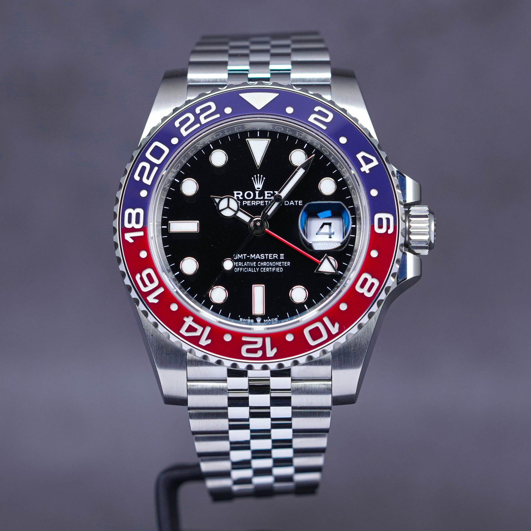 JAM TANGAN ROLEX GMT MASTER II JUBILEE PEPSI (2022) OMNILUXE