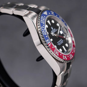 GMT MASTER-II PEPSI WHITEGOLD BLACK DIAL (2016)