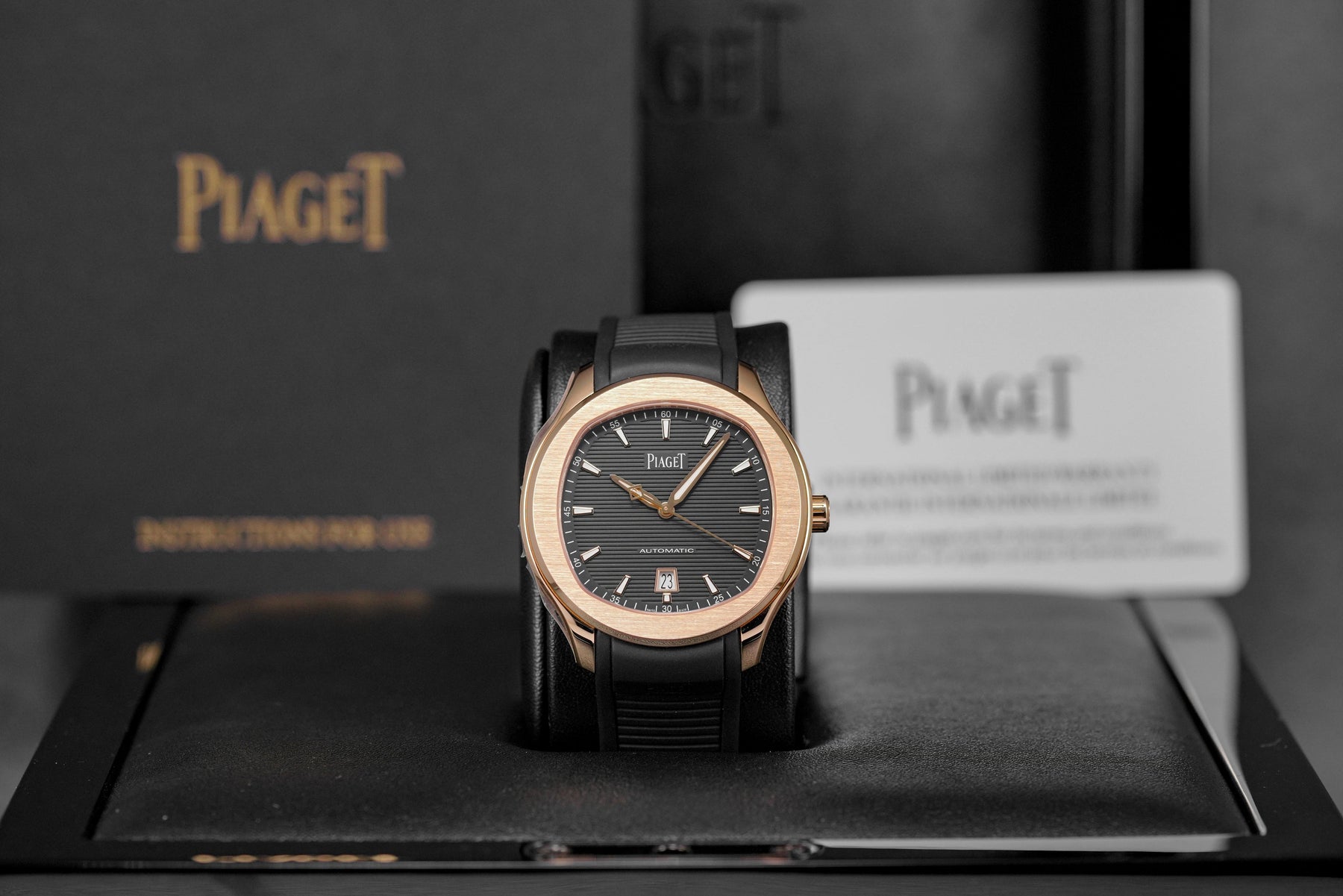 POLO DATE ROSEGOLD BLACK DIAL (2025)