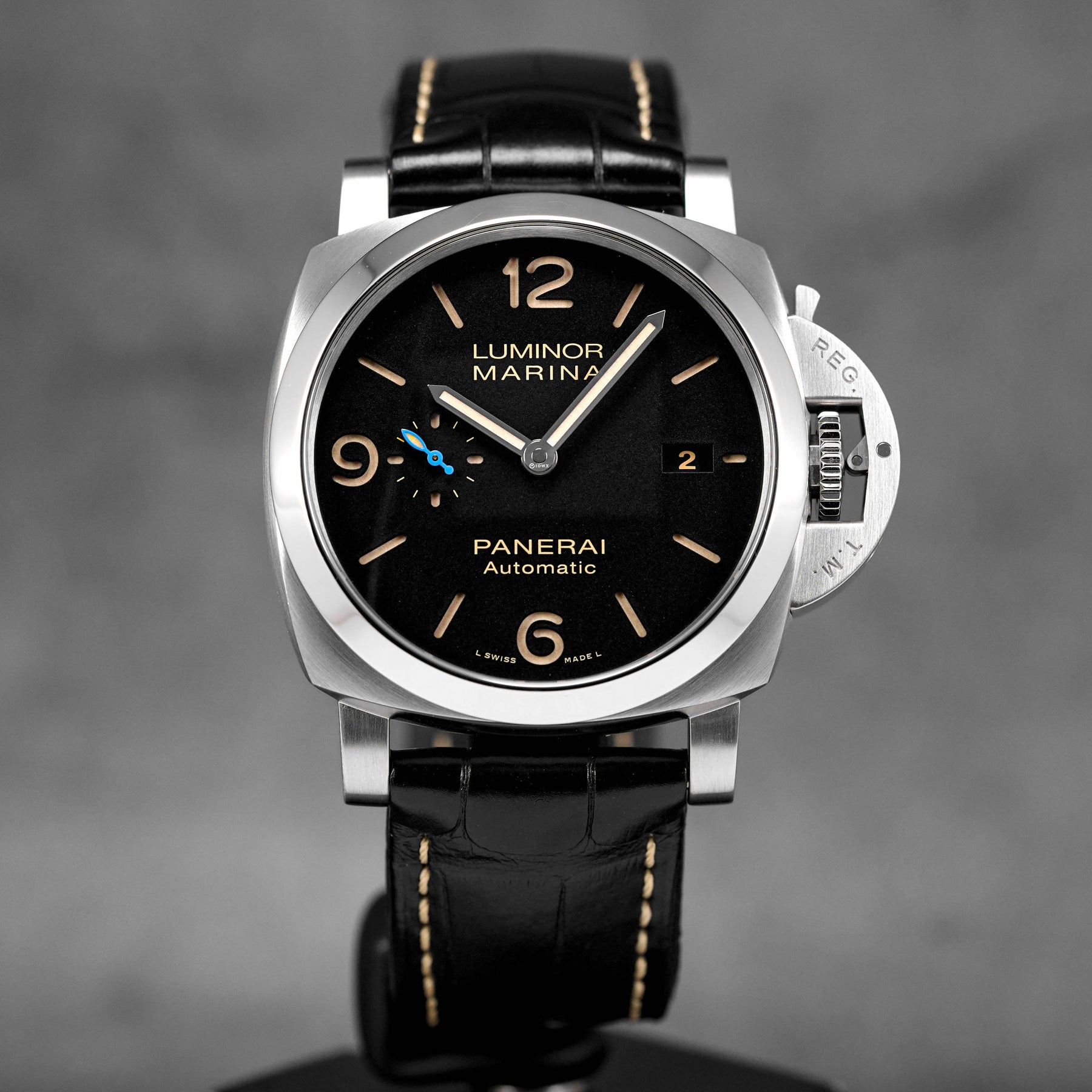 Officine Panerai Automatic Jam Tangan Luminor Marina Panerai Jam