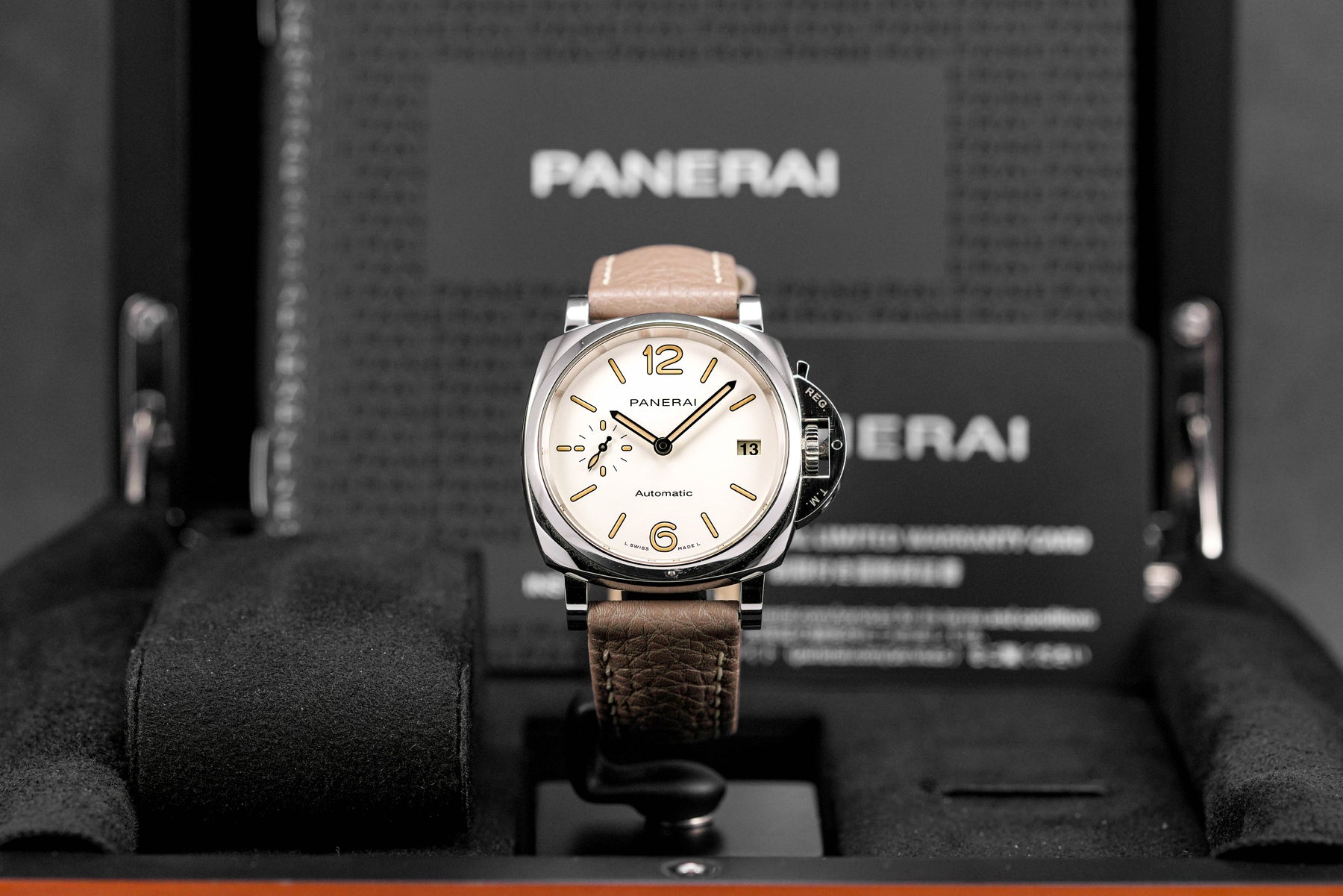 PANERAI LUMINOR 3 DAYS DUE WHITE DIAL PAM 1043 2021 OMNILUXE