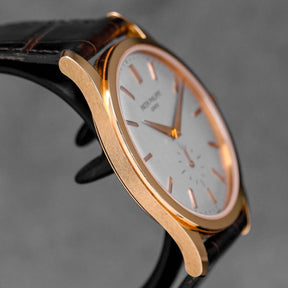Harga Patek Calatrava 5196R Rosegold Rosegold Silver