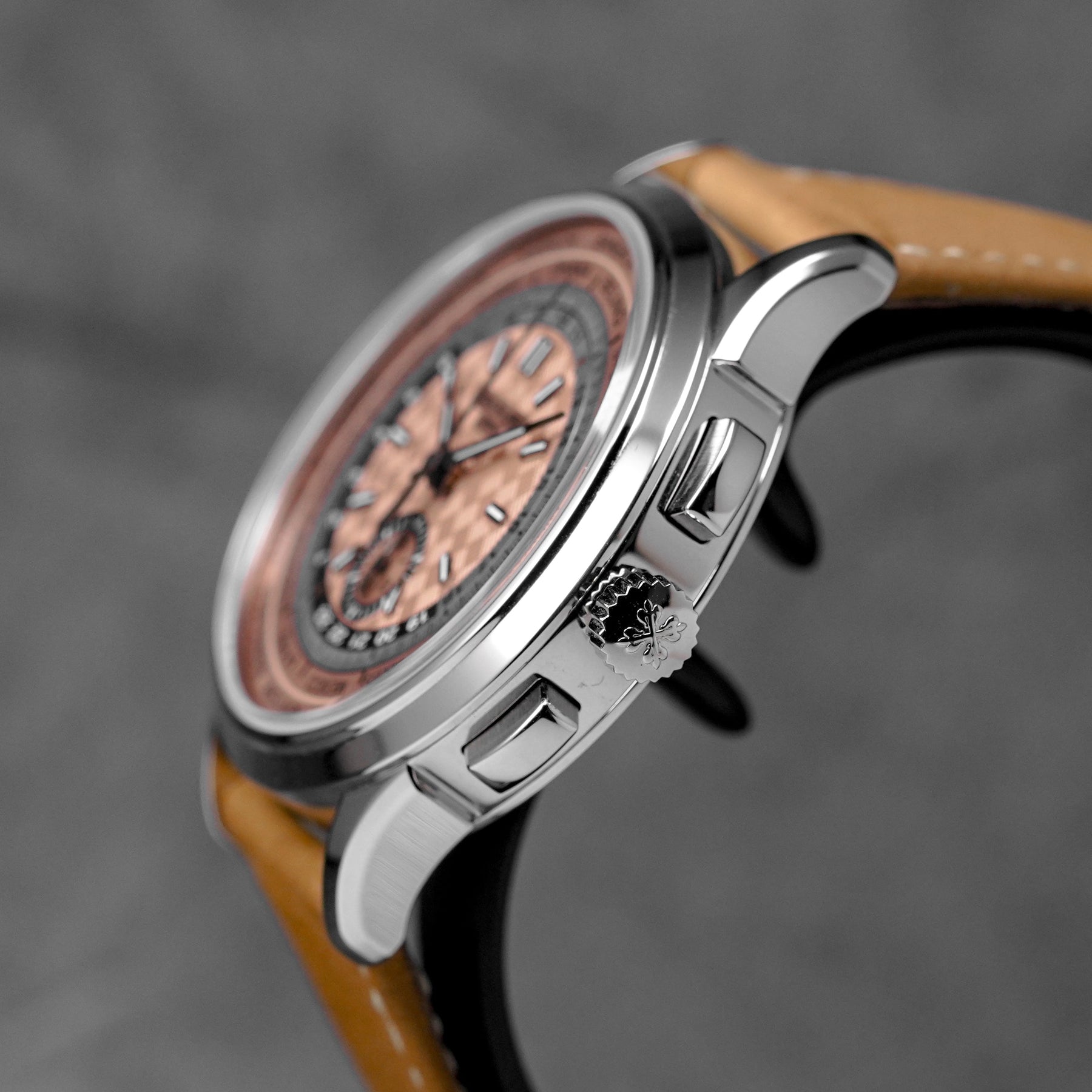 COMPLICATIONS 5935A WORLD TIME FLYBACK CHRONOGRAPH SALMON DIAL (2024)
