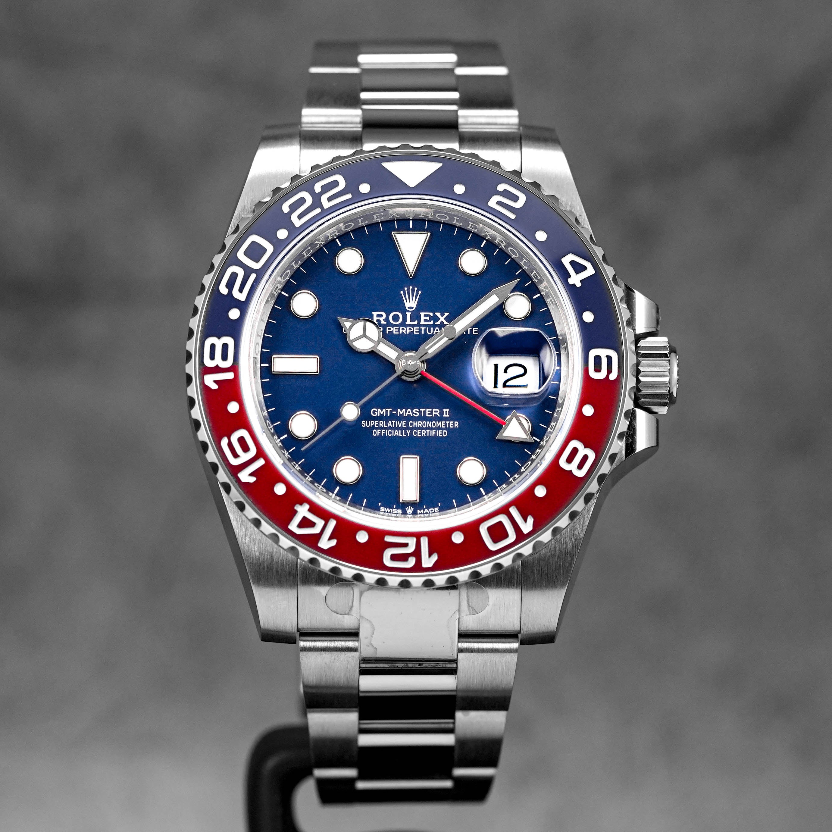 ROLEX GMT MASTER-II 'PEPSI' WHITEGOLD MIDNIGHT BLUE DIAL (2020