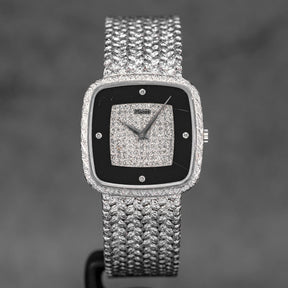 Harga Piaget Vintage Whitegold Black Diamond