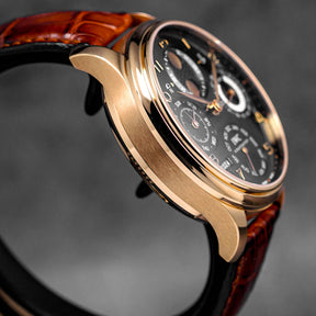 Portugieser Rosegold Black