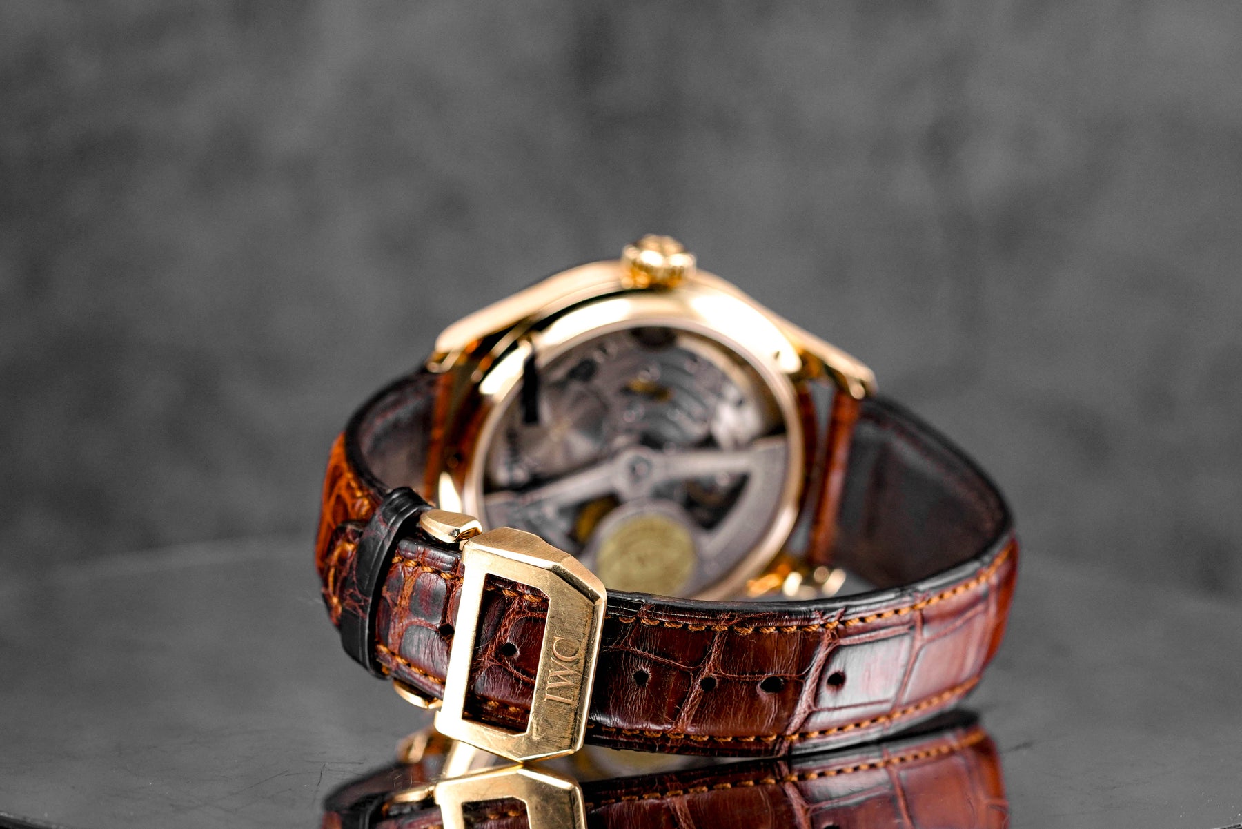 Portugieser Rosegold Black