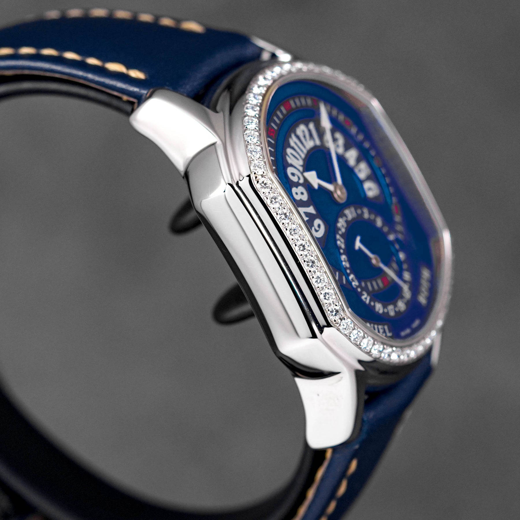 Premier Retrograde Date Blue