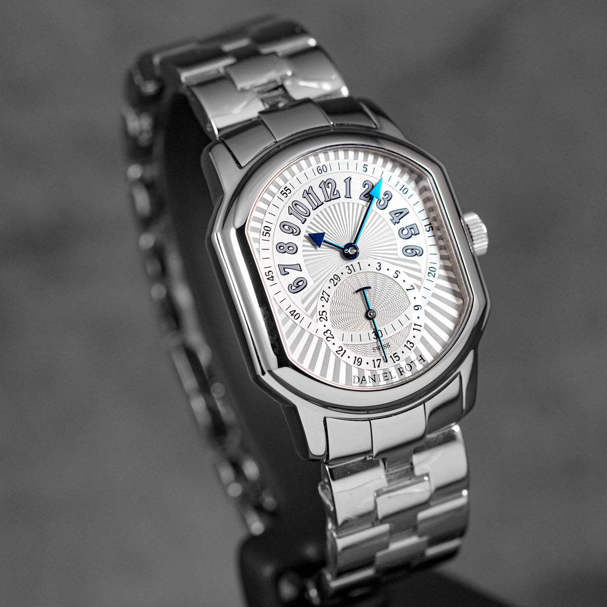 Premier Retrograde Date Silver