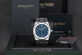 ROYAL OAK 39MM 16202 BLUE DIAL (2023)