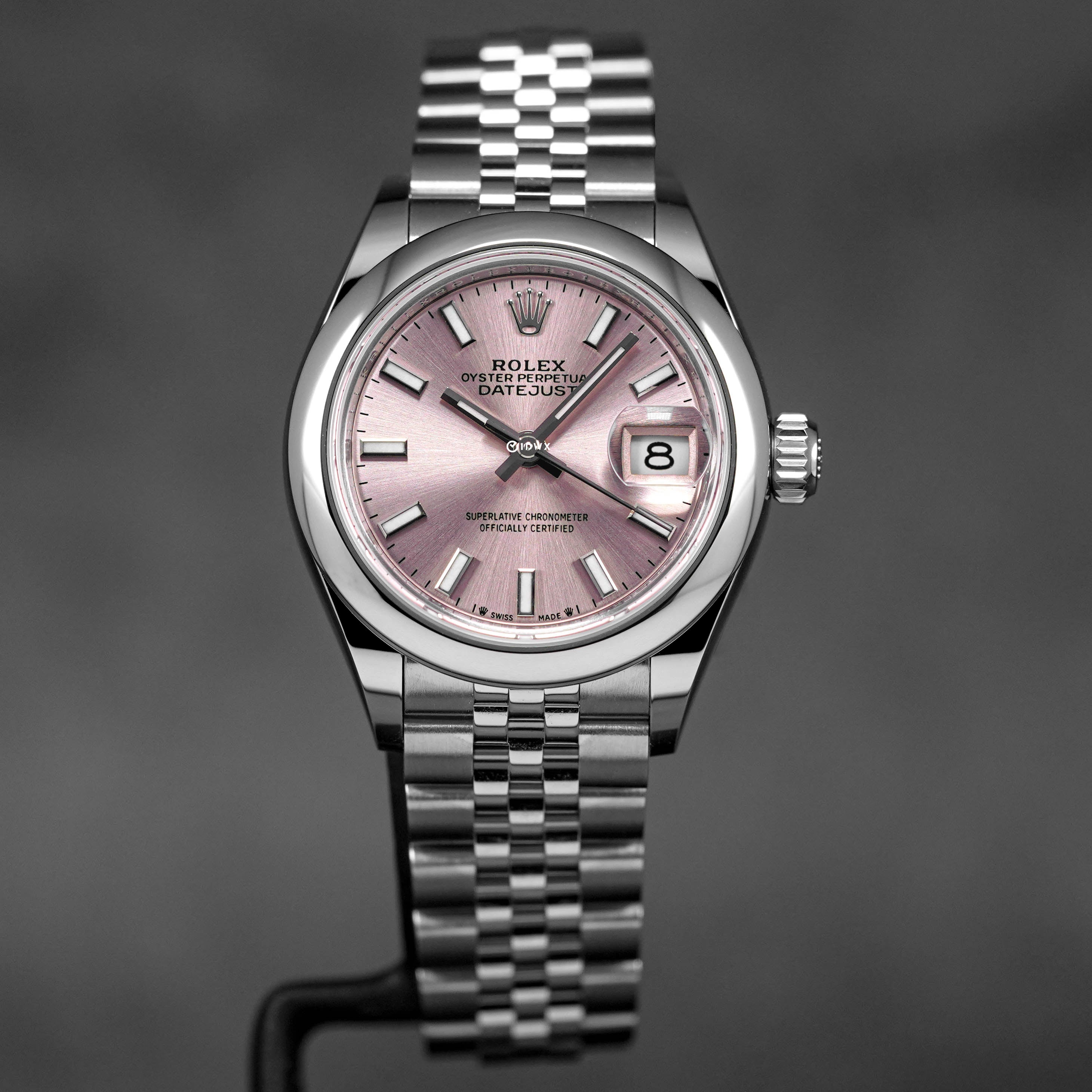 Datejust pink store dial