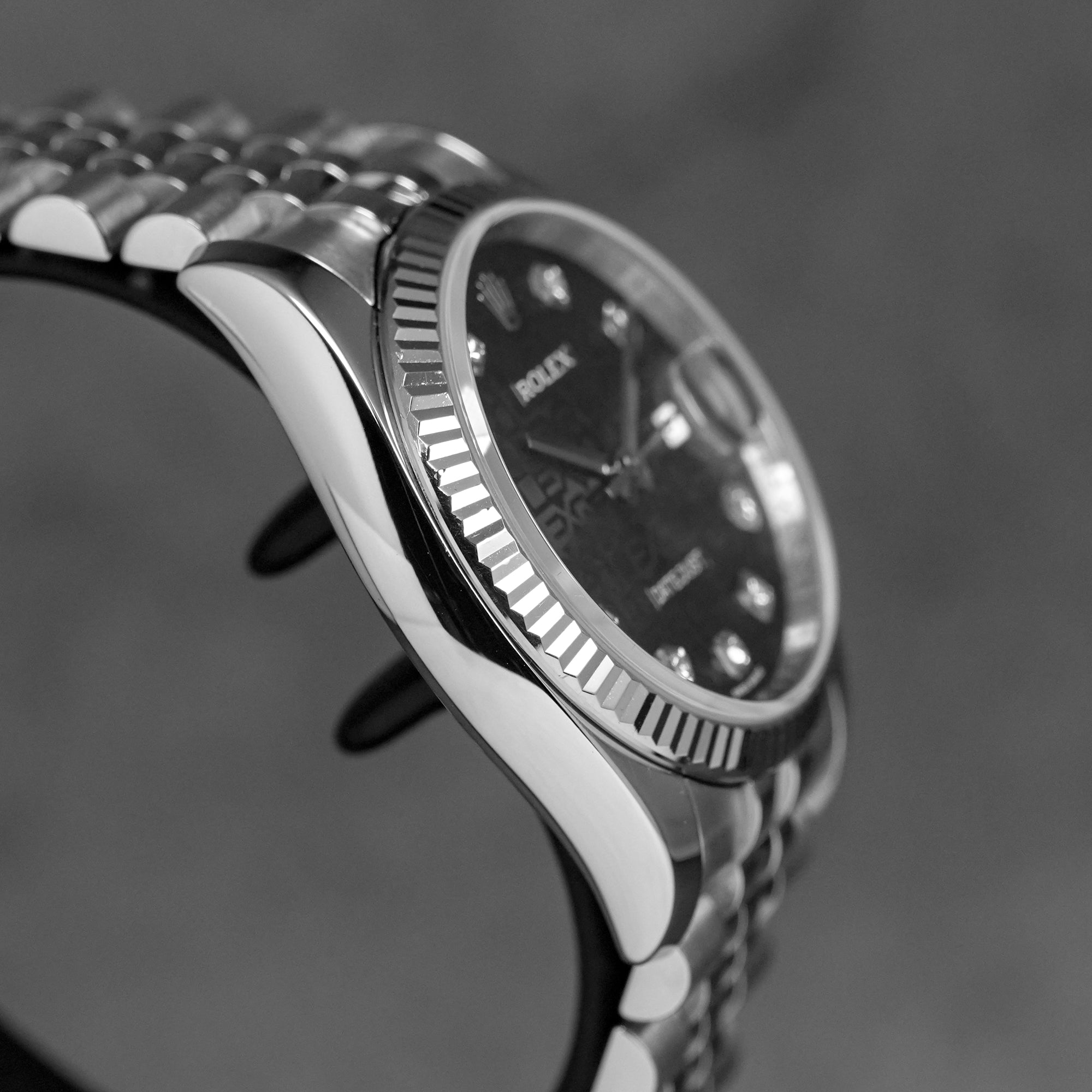 DATEJUST 36MM BLACK COMPUTERIZED DIAMOND DIAL (2014)
