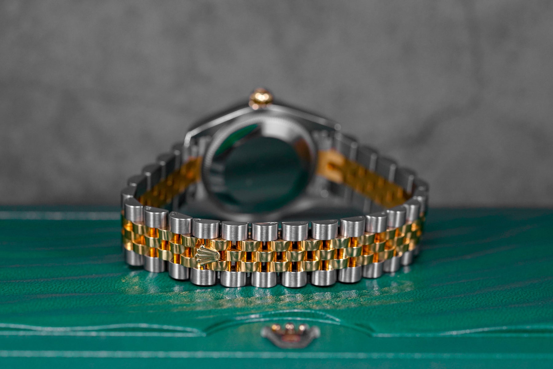 DATEJUST 31MM TWOTONE YELLOWGOLD CHAMPAGNE DIAMOND DIAL (2016)