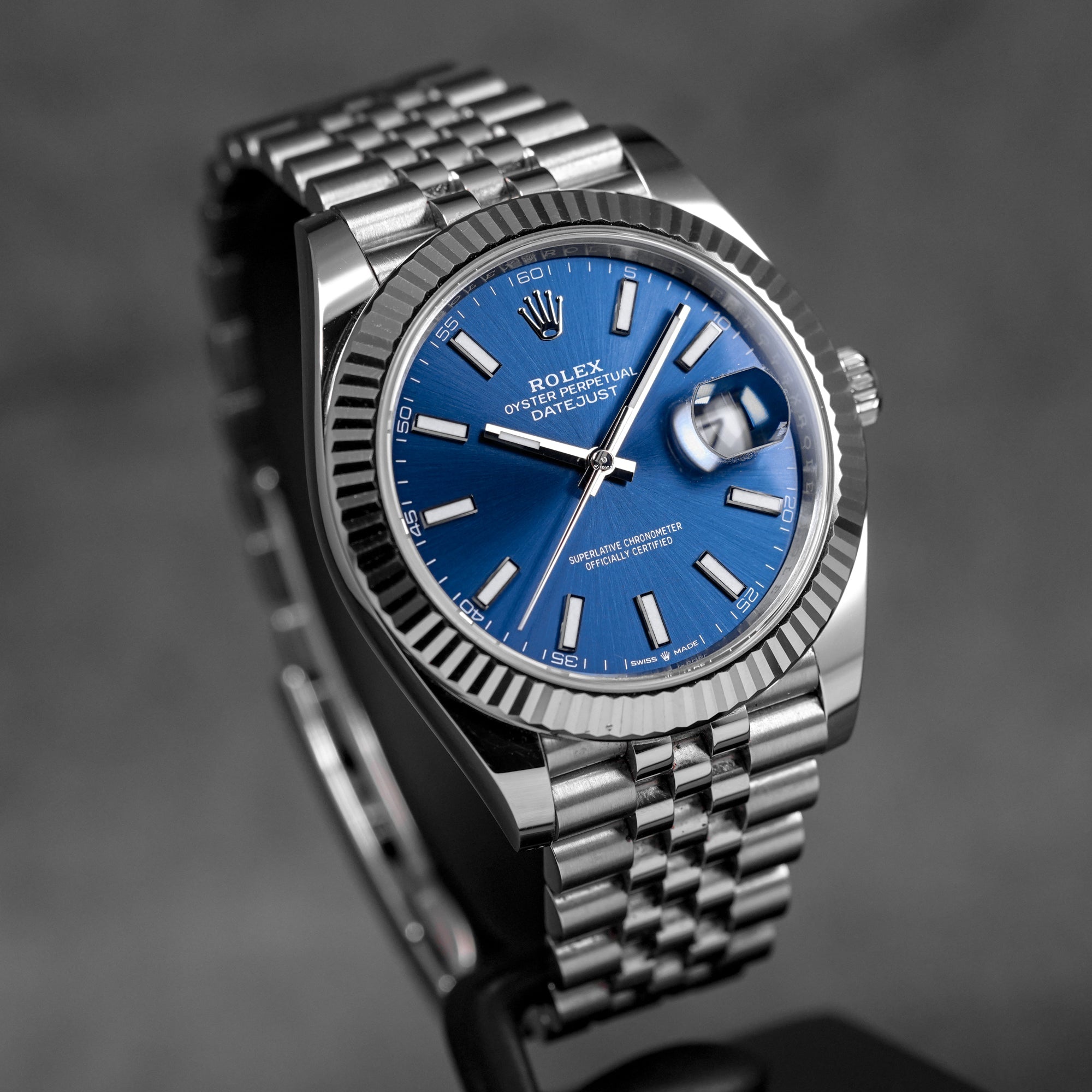 DATEJUST 41MM BLUE DIAL (2025)