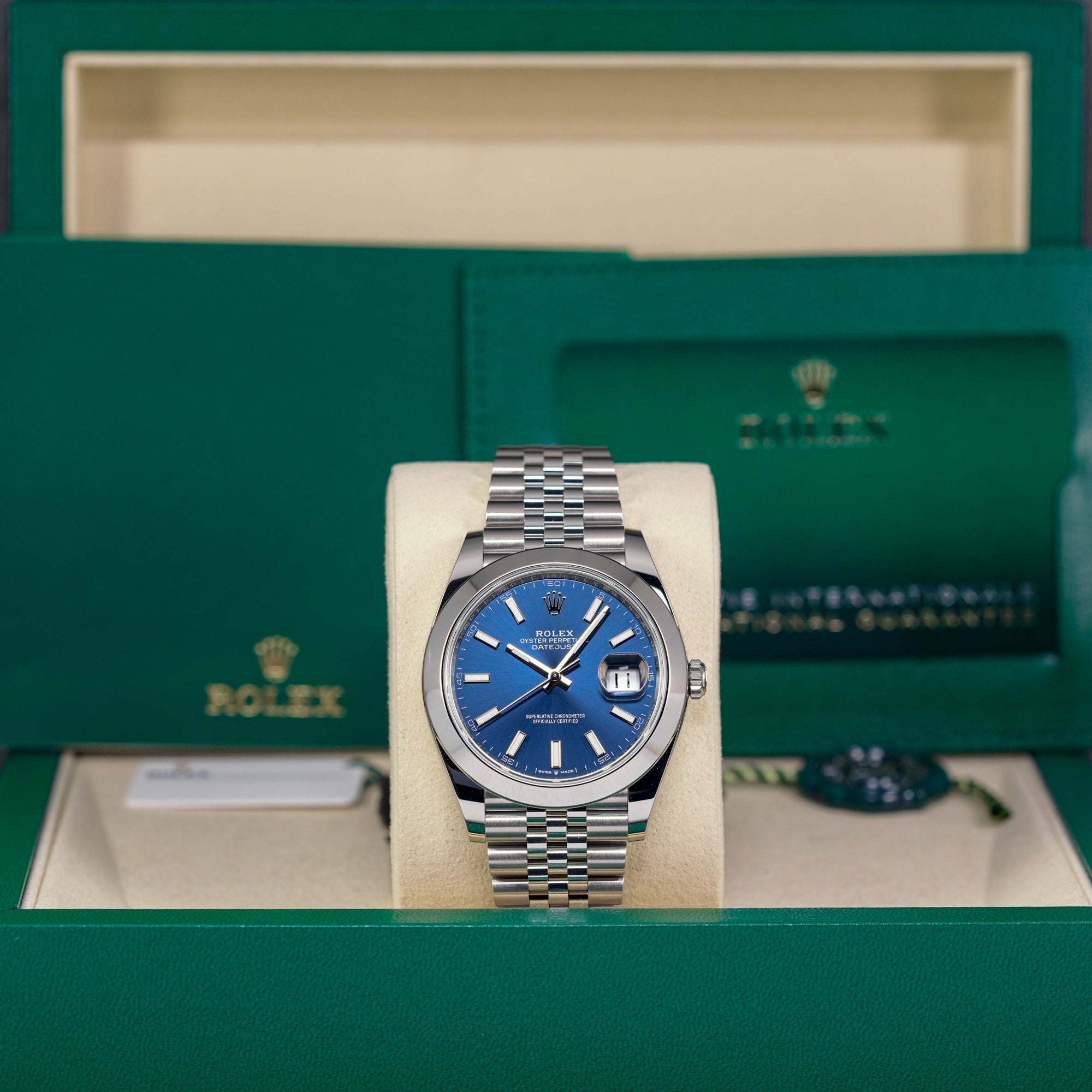DATEJUST 41MM BLUE DIAL (2026)