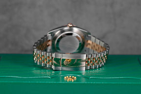 DATEJUST 41MM TWOTONE ROSEGOLD PINK SUNDUST DIAMOND DIAL (2023)