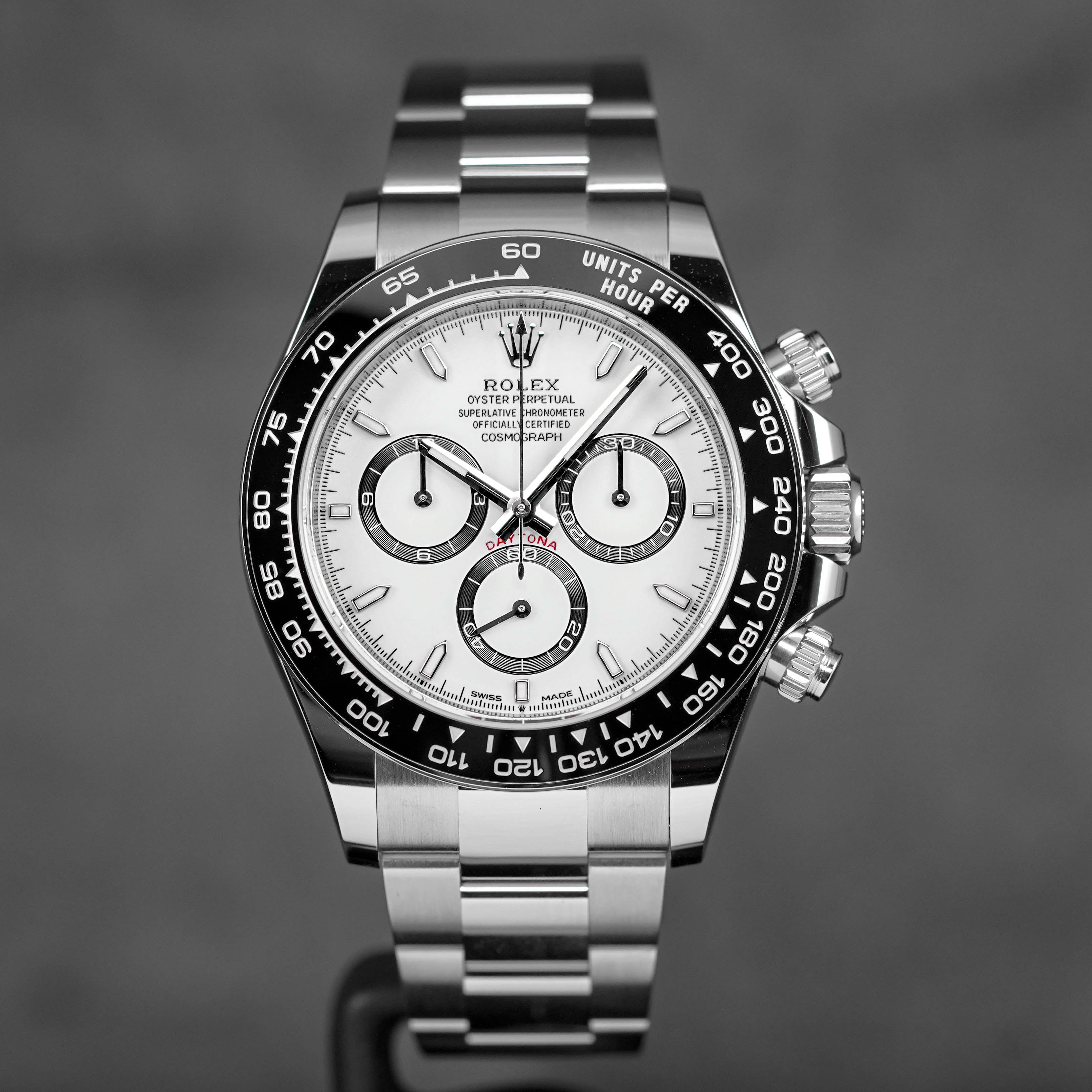 DAYTONA WHITE PANDA CERAMIC RING BEZEL (2025)