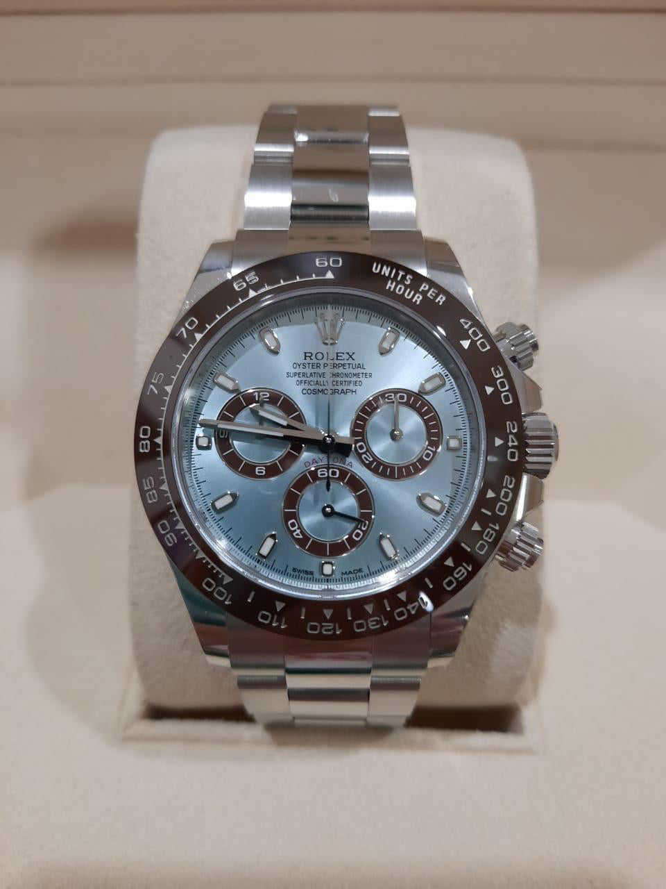 DAYTONA PLATINUM ICE BLUE DIAL (2019)