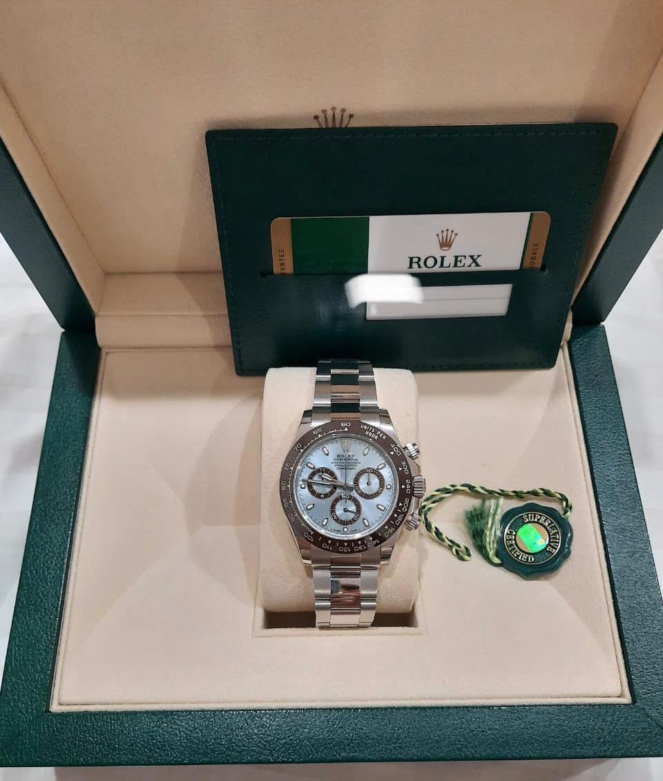 DAYTONA PLATINUM ICE BLUE DIAL (2019)