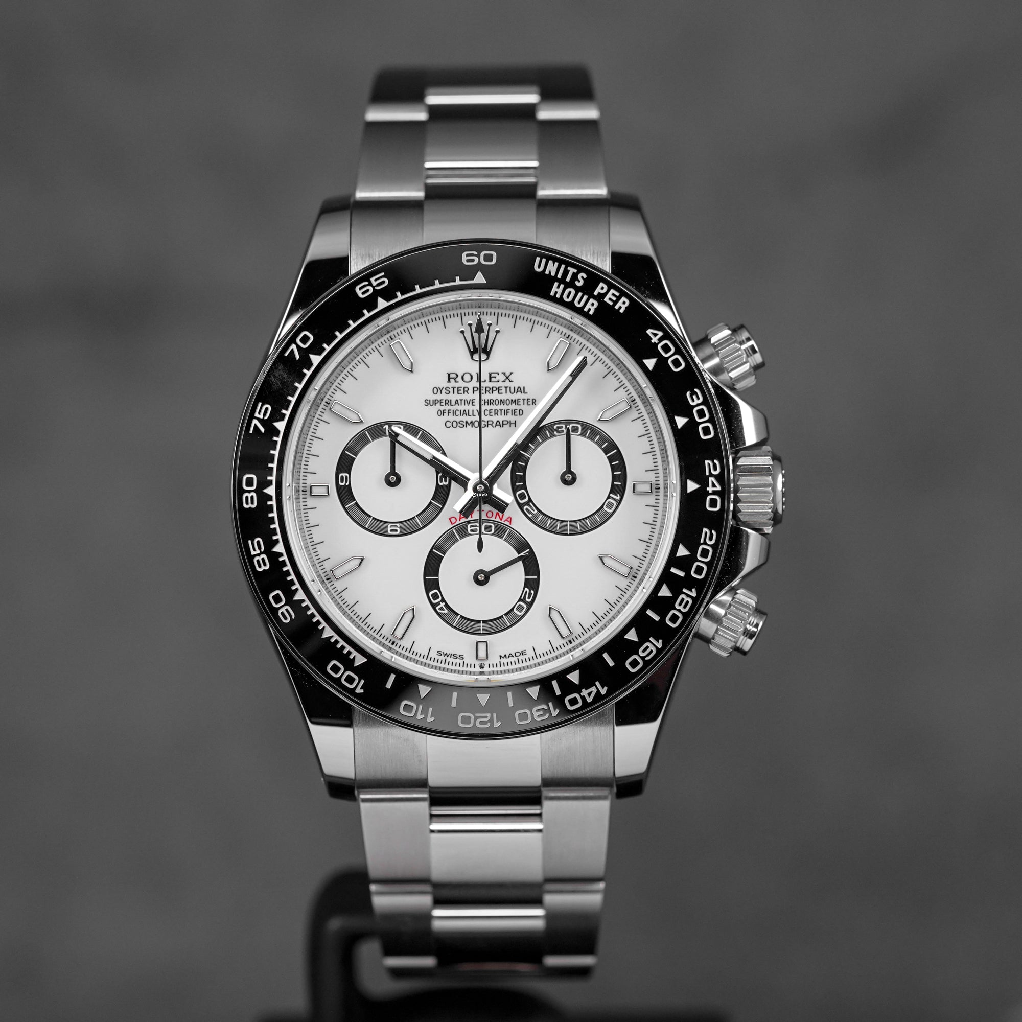 DAYTONA WHITE PANDA CERAMIC RING BEZEL (2026)